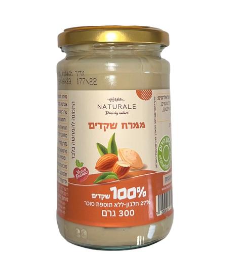 ממרח שקדים 100% שקדים