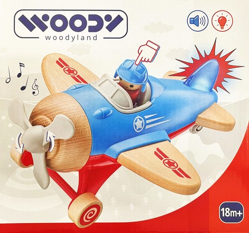 Aeroplane with sounds and light