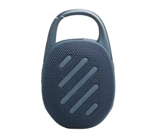 רמקול נייד JBL Clip 5 כחול לנגינת מוזיקה עד 12 שעות