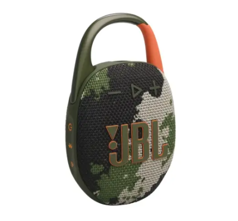 רמקול מיני JBL Clip 5 עם חיבור Bluetooth והסוללה מלאה