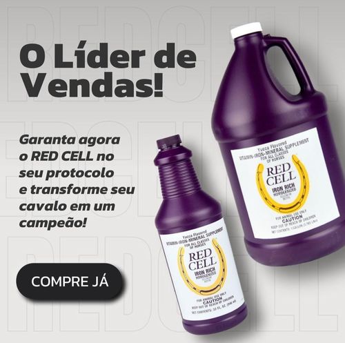  Red Cell 3.8L – תוסף ברזל וויטמינים מחזק לסוסים | אנרגיה, דם ובריאות כללית