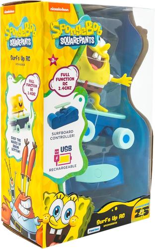 בוב ספוג - בובספוג על גלשן עם שלט רחוק