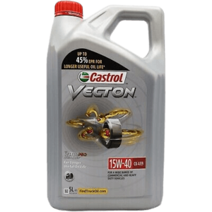 שמן מנוע Castrol Vecton 15W40 CK-4/E9 5L