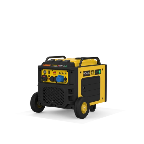 גנרטור 8000W, מנוע בנזין משולב גז, צילינדר 1, 4 פעימות קירור אויר, DC 12V, מצבר וחיישן שמן YFC8000ISED