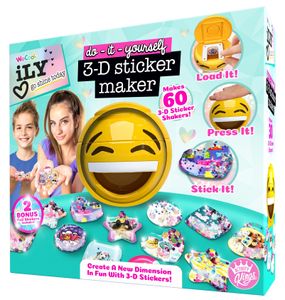 ערכה להכנת 60 מדבקות תלת-ממדיות