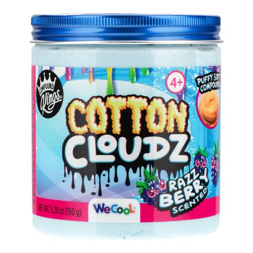 סליים ענני Cotton Cloudz בניחוח פטל 150 גרם - כחול אוכמניות
