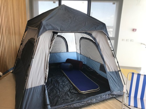 אוהל בן רגע פתיחה מהירה גבוה 1.8 מ' ‏ל-4 אנשים Outdoor