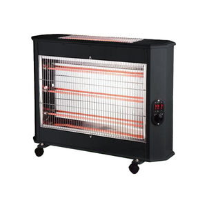 תנור 2+3 ספיראלות גדול 2800W שחור LX-2802K