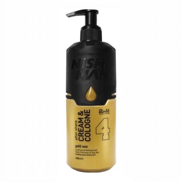 קרם אפטר שייב נישמן 400 מ"ל  Nishman After Shave Cream & Cologne No.4 