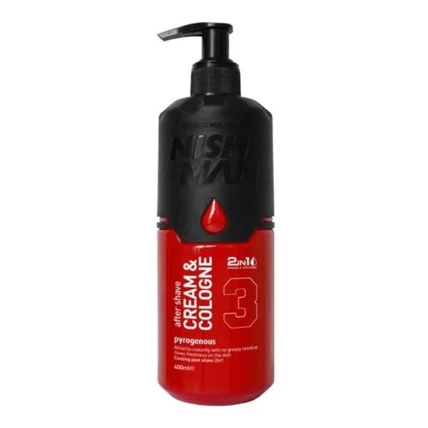 קרם אפטר שייב נישמן 400 מ"ל Nishman After Shave Cream & Cologne No.3 