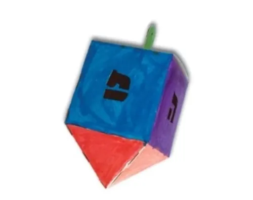 סביבון תלת ממד אישי ליצירה והרכבה - 36 יח'