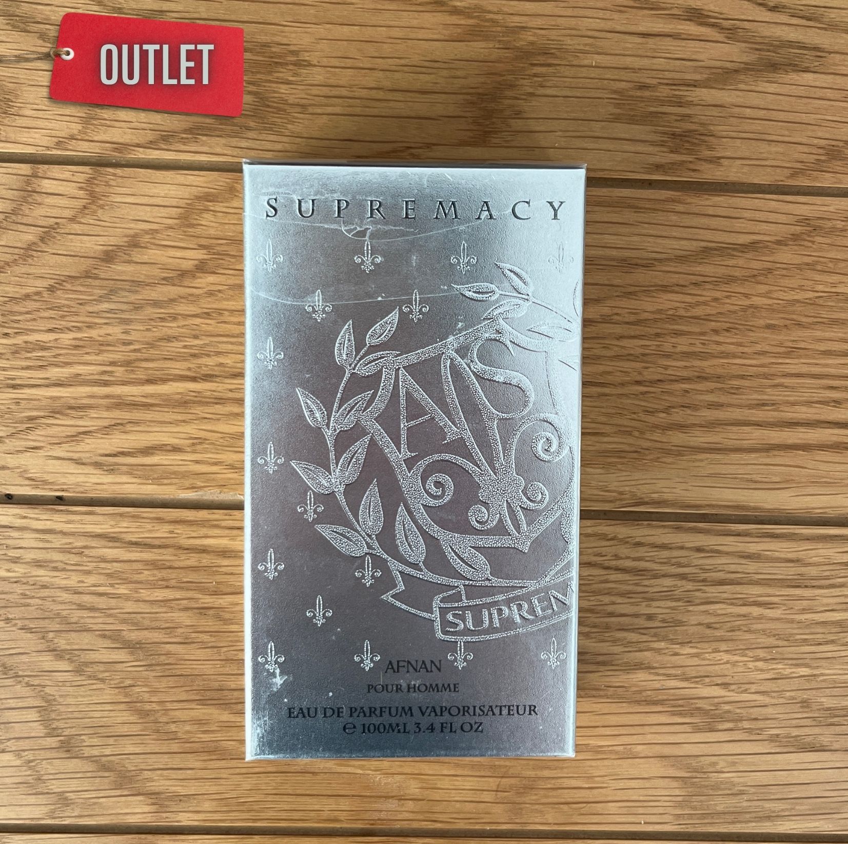 בושם לגבר Afnan Supremacy Silver E.D.P 100ml