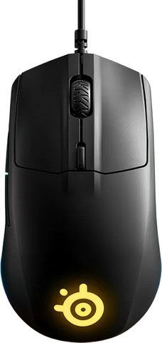 עכבר גיימינג חוטי כולל תאורה SteelSeries סטיל סיריס Rival 3 BLK
