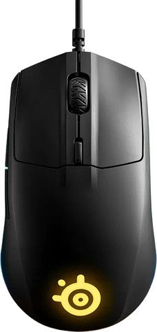 עכבר גיימינג חוטי כולל תאורה SteelSeries סטיל סיריס Rival 3 BLK