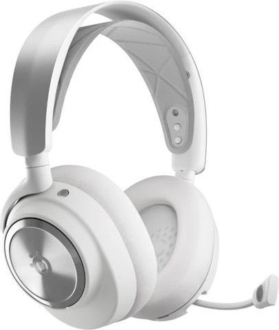 אוזניות גיימינג אלחוטיות SteelSeries Arctis Nova Pro לקונסולות XBOX - מותאם גם למחשב - צבע לבן