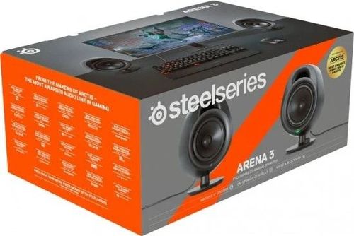 מערכת רמקולים למחשב 2.0 ערוצים SteelSeries Arena 3