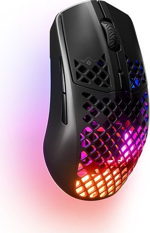 עכבר גיימינג אלחוטי קל משקל כולל תאורה SteelSeries סטיל סיריס Aerox 3 Wireless Onyx