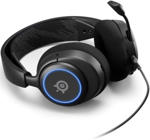 אוזניות גיימינג חוטיות כולל תאורת SteelSeries RGB סטיל סיריס Arctis Nova 3