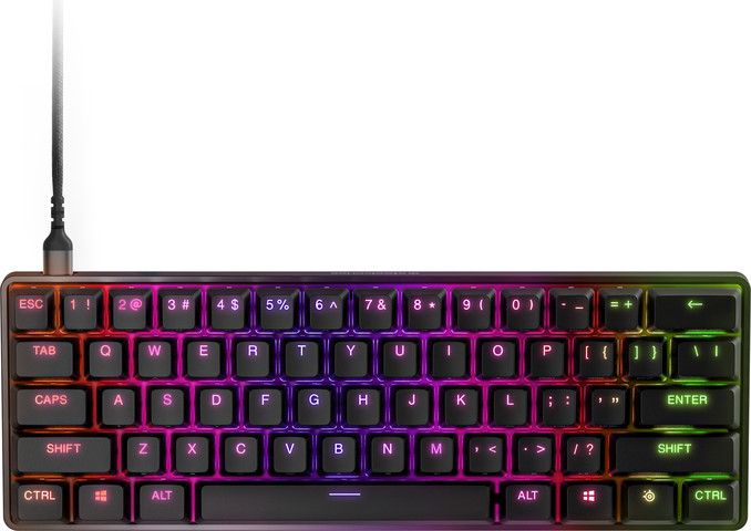 SteelSeries מקלדת גיימינג מיני מקצועית Apex 9 Mini US