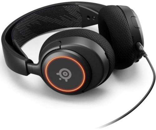 אוזניות גיימינג חוטיות כולל תאורת SteelSeries RGB סטיל סיריס Arctis Nova 3