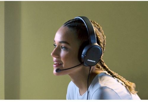 אוזניות גיימינג חוטיות כולל מיקרופון SteelSeries סטיל סיריס Arctis 1