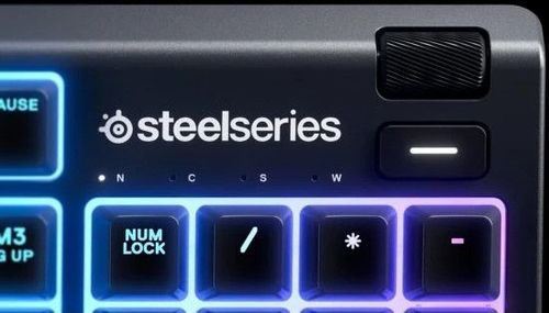 מקלדת גיימרים SteelSeries Apex 3 RGB