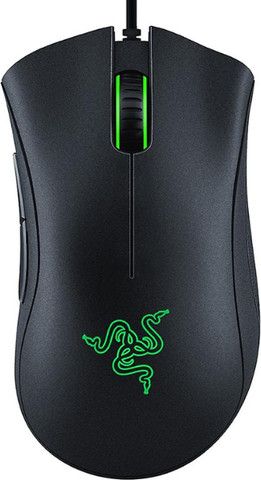 Razer Deathadder Essential עכבר גיימינג חוטי צבע שחור