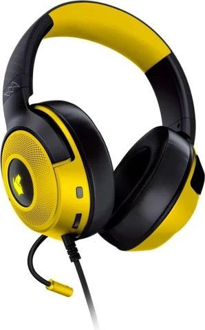 אוזניות גיימינג Razer Kraken V3 X גרסת פוקימון פיקאצ'ו – מהדורה מוגבלת