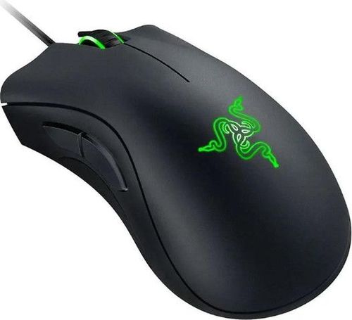 Razer Deathadder Essential עכבר גיימינג חוטי צבע שחור