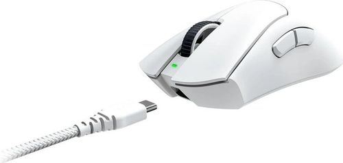 עכבר אלחוטי Razer DeathAdder V3 Pro בצבע לבן