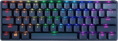 מקלדת אלחוטית Razer HUNTSMAN MINI צבע שחור