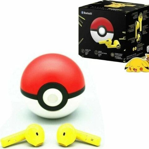 אוזניות אלחוטיות Razer Pokemon Pikachu TWS בצבע צהוב
