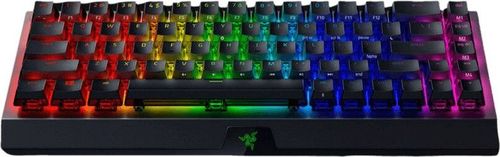 מקלדת אלחוטית Razer BlackWidow V3 Mini HyperSpeed צבע שחור