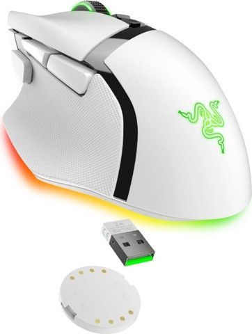 עכבר גיימינג אלחוטי Razer Basilisk V3 Pro צבע לבן