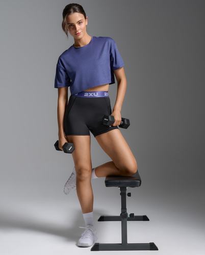 חולצת אימונים Form Soft Jersey Crop Tee FDK/FDK