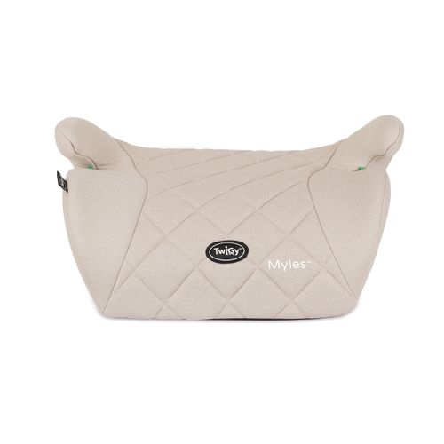 בוסטר ישיבה לילד Myles i-Size עם ריפוד מלא, בטיחות ונוחות לילדך - שמנת