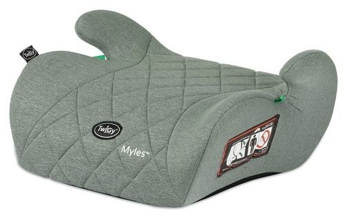 בוסטר ישיבה לילד Myles i-Size עם ריפוד מלא, בטיחות ונוחות לילדך - ירוק