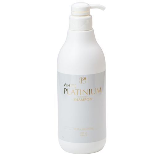 שמפו טיפולי ללא מלחים  White Platinium לשיער יבש ופגום וויט פלאטינום 1000 מ