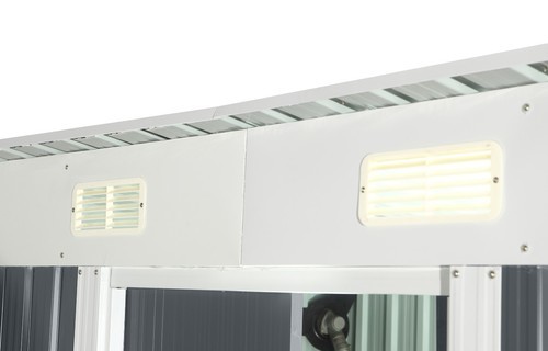 מחסן מתכת דגם 1.94X1.21 Garden Top DF2