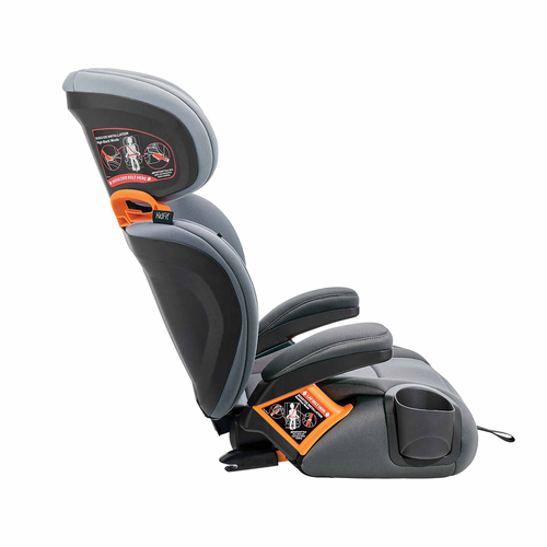 בוסטר איזופיקס קידפיט קלירטקס פלוס – Kidfit Cleartex Plus 2 In 1-אפור בהיר / אפור כהה