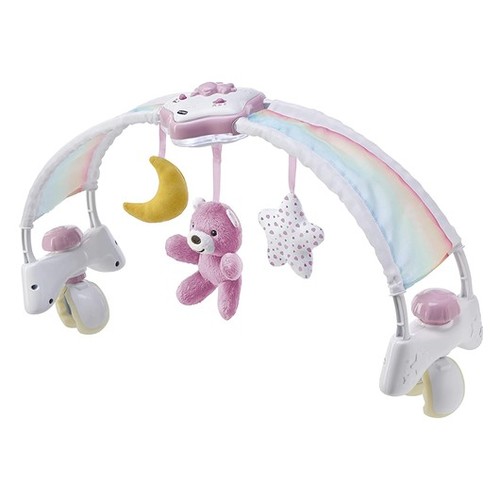 מובייל מוזיקלי / קשת צעצועים קשת בענן - Rainbow Bed Arch-ורוד