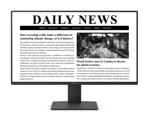 מסך מחשב BENQ Eye Care Monitor GW2491