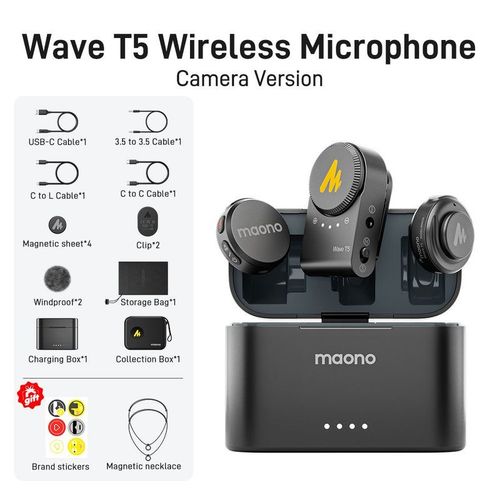 Maono T5 – מיקרופון ליוצרי תוכן