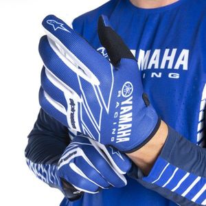 כפפות רכיבה אלפינסטארס ימאהה כחול – ALPINESTARS YAMAHA MX YUKON