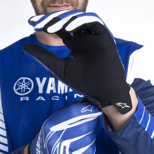 כפפות רכיבה אלפינסטארס ימאהה כחול – ALPINESTARS YAMAHA MX YUKON