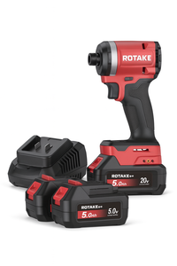 קיט מקצועי Rotake S1 – מברגת אימפקט 260Nm כולל 2 סוללות 5.0Ah ומטען