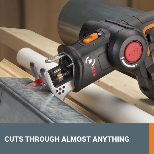 מסור אנכי / חרב נטען  20V מקצועי  משולב [גוף בלבד]  Worx WX550.9