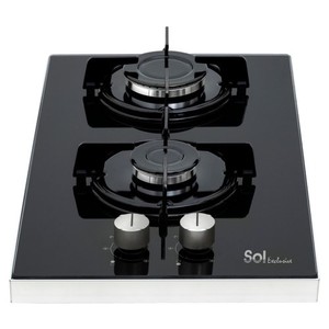 כיריים גז דומינו 30 ס"מ SOL דגם FSGB3S-933 