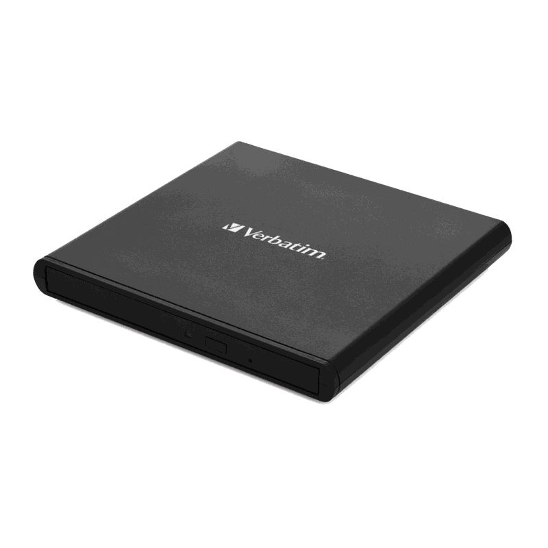 צורב DVD חיצוני Verbatim Slimline USB 2.0 Black 98938