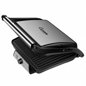 טוסטר לחיצה 4 פרוסות LUXOR שחור בשילוב נירוסטה AHY-107 ד.ש.ש אלקטרוניקה